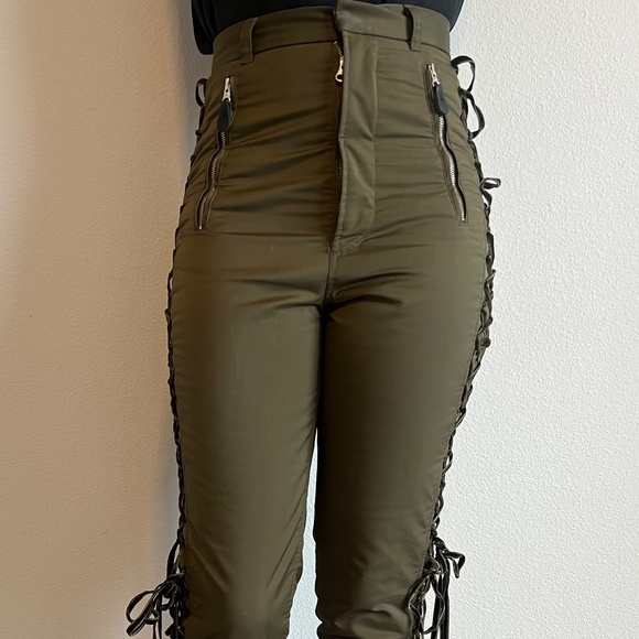 G.V.G.V. Green Insulated Trousers - Picture 1 of 5